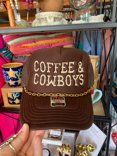 Coffee & Cowboys Trucker Hat