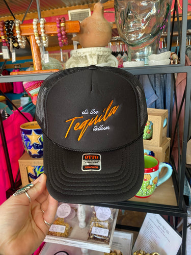 Tequila Talkin Trucker Hat