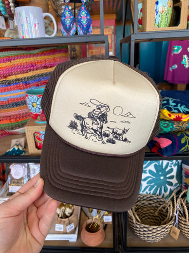 Gone Ropin’ Trucker Hat