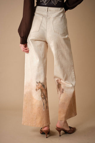 Wild Horse Wide Leg Jeans
