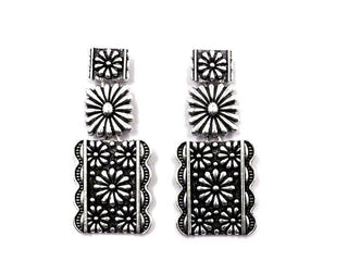 Square Concho Earring