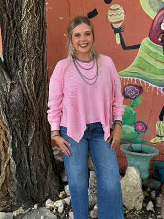 High Rise Wide Leg Mica Jeans