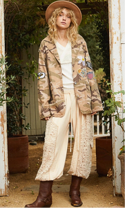 Rebel Heart Camo Blazer