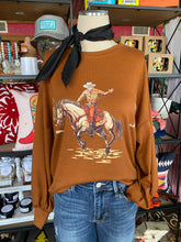 Load image into Gallery viewer, Graphic Cowboy Top