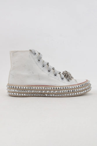 Bedazzled Platform Sneakers