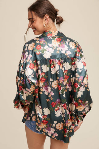 Bluebonnet Belle Satin Top