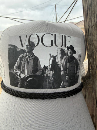 Western Vogue Cowboy Trucker Hat