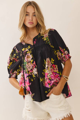 Sadie Floral Blouse