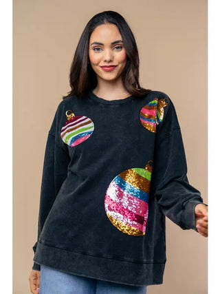 Festive and Flashy sweatshirt