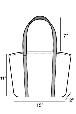 Eleanor Wooden Beaded Tote Bag