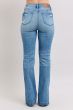 Load image into Gallery viewer, Tummy Control Vintage Wash Side Slit Judy Blue Bootcut Jeans