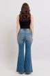 Tummy Control Vintage Wash Judy Blue Flare Jeans