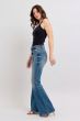 Load image into Gallery viewer, Tummy Control Vintage Wash Judy Blue Flare Jeans