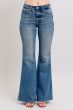 Tummy Control Vintage Wash Judy Blue Flare Jeans