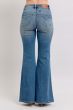 Load image into Gallery viewer, Tummy Control Vintage Wash Judy Blue Flare Jeans