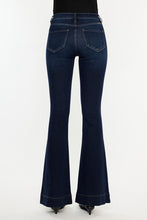 Load image into Gallery viewer, High Rise Dark Wash Flare Jeans by Kan Can