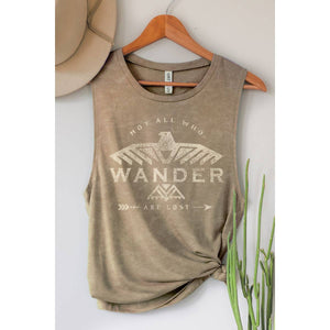 Not All Who Wander Are Lost Tank Top