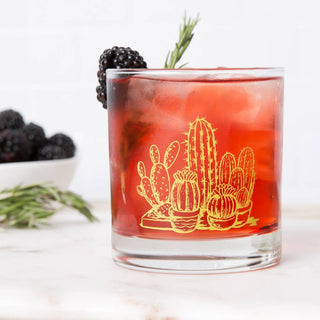 Cactus Cantina Whiskey Glass