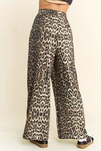 Jewel Printed Leopard Pants