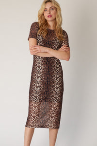YOLO Leopard Print Dress