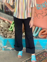 Load image into Gallery viewer, Judy Blue Highwaist Reto Wide Leg Cuff Jeans