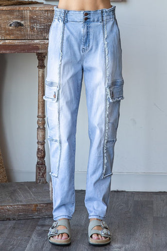 Luna Star Denim Pants