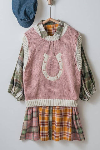 Andrea Sweater Pink Vest