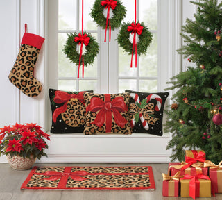 Leopard Ornament Hook Pillow