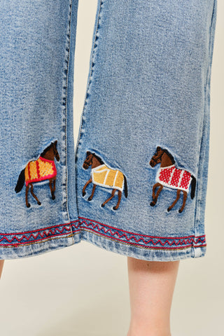 Mustang Trail Cropped Jeans