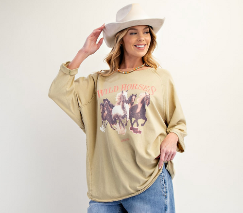The Olivia Jersey Top by Easel
