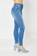 Load image into Gallery viewer, Tummy Control Classic Skinny Judy Blue Jeans