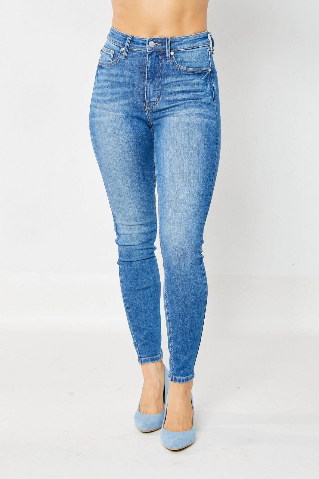 Tummy Control Classic Skinny Judy Blue Jeans