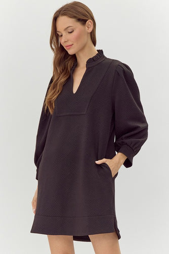 Elise Textured Dress