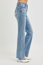 Load image into Gallery viewer, Tummy Control High Rise Straight Distressed Jeans by Risen