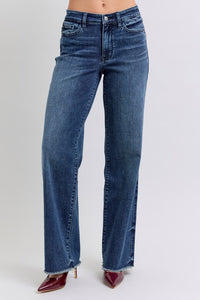 Mid Rise Wide Leg With Tint Judy Blue Jeans