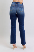 Load image into Gallery viewer, Vintage Wash Thermal Straight Judy Blue Jeans