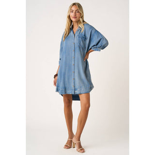 Free Spirit  Chambray Denim Dress