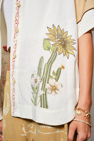 Seaflower Sequin Blouse
