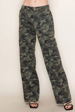 Load image into Gallery viewer, Kyla Camo Print Knit Pants