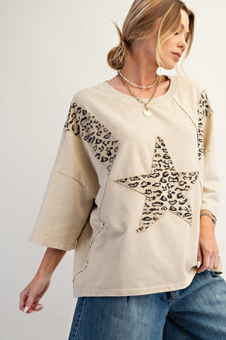Wild Star Top by Easel