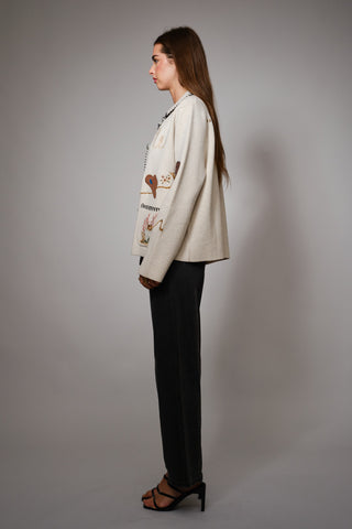 Western Romance Sweater Jacket