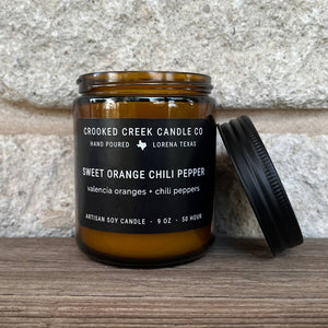 Sweet Orange Chili Pepper Candle