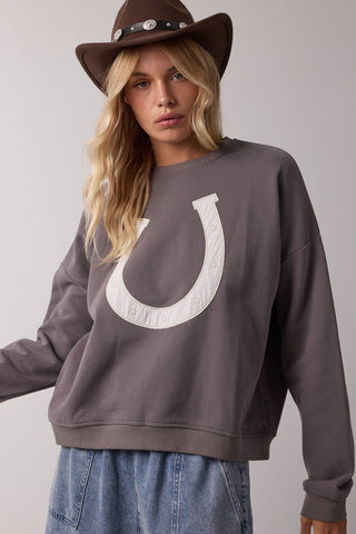 Iron Storm Cloud Horseshoe Sweatshirt