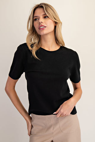 Shadow Knit Classic Top
