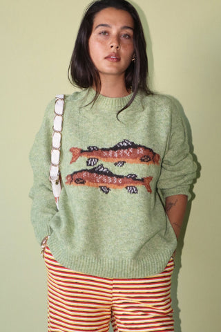 Gone Fishin’ Knit Sweater
