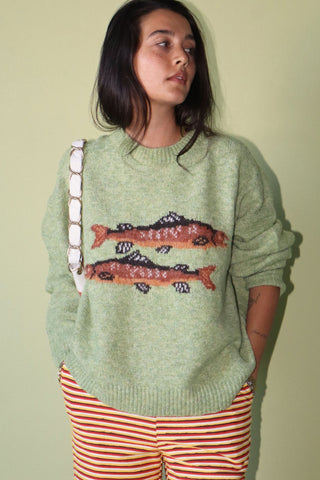 Gone Fishin’ Knit Sweater