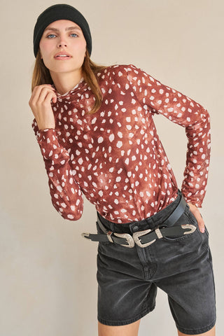 Bambi Mesh Top