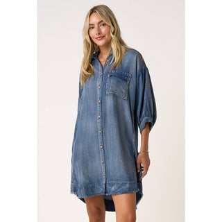 Free Spirit  Chambray Denim Dress