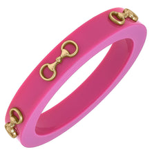 Load image into Gallery viewer, Sutton Horsebit Resin Bangle