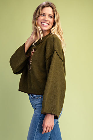 Horseback Honey Cowboy Bear Sweater